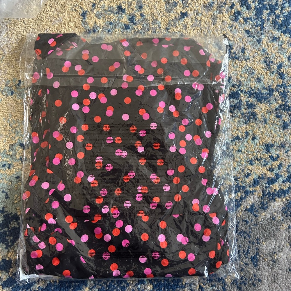 Topshop spot jacquard wrap dress in multi Size 4 - Picture 7 of 7